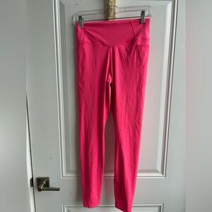 PINK Active leggings |  Bright pink | EUC | size medium